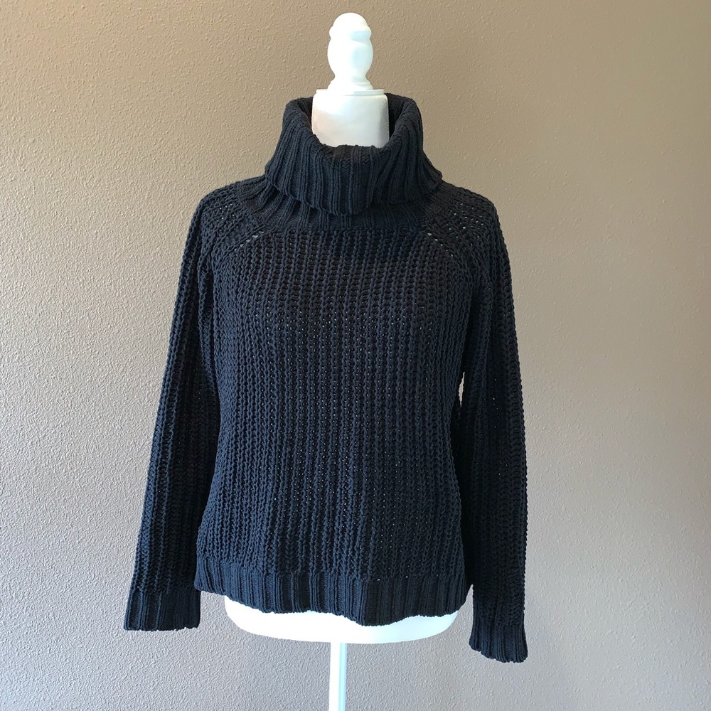 POL Chenille Turtleneck Sweater